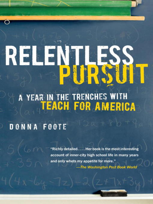 Title details for Relentless Pursuit by Donna Foote - Available